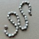 Natural Baroque Silver Pearl - Nowoczesny naszyjnik ❤ Czar i elegancja z natury ❤ Naturalne perły ❤