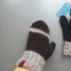 Wełniane rękawiczki z alpaką i moherem_nowe