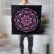 Obraz na płótnie ręcznie malowany Mandala Miłości M039
