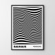 Plakat Bauhaus geometria v4 40x50 cm