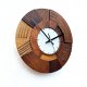 Zegar Drewniany na ścianę  38cm - CICHY MECHANIZM