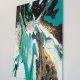 DUCH LASU IV TAŃCZĄ WRÓŻKI Abstrakcja ręcznie malowany 45x65 cm
