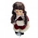 Ceramiczna lalka Wendy zimowa