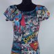Superman ołówkowa sukienka mini / S
