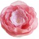 Duża broszka pudrowy róż jasna  kwiatek kwiat 12cm