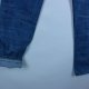 Allsaints Cigarette męskie spodnie jeans skracane nogawki / W 30 pas 82 cm