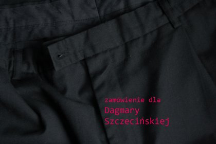 zam�wienie dla Dagmary Szczeci�skiej