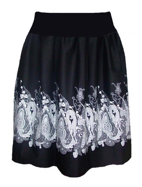 Urban etno black - white