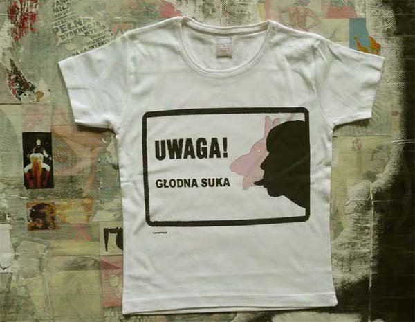 T-shirt G�odna Suka_S