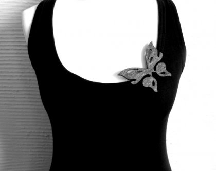 felt butterfly...