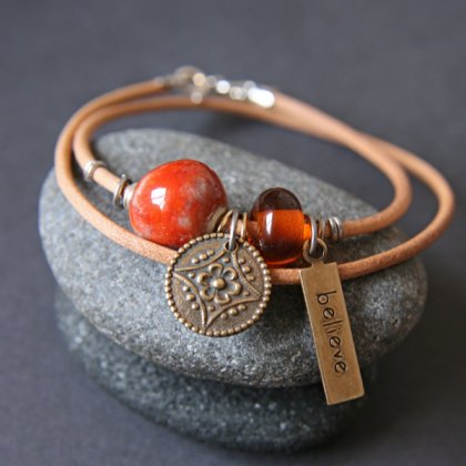 Brasnoletka DUO KERA gold