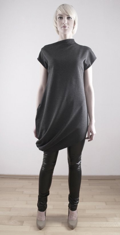 grey tunic S