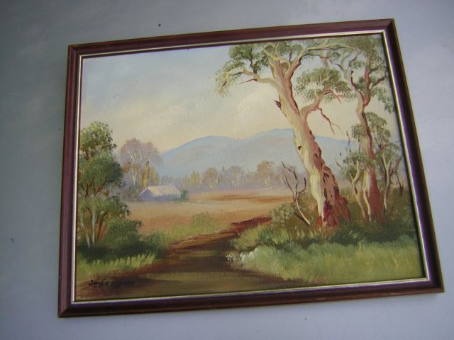 Oryginał Olejny        Obraz  na Płycie  starą szkołą malowany