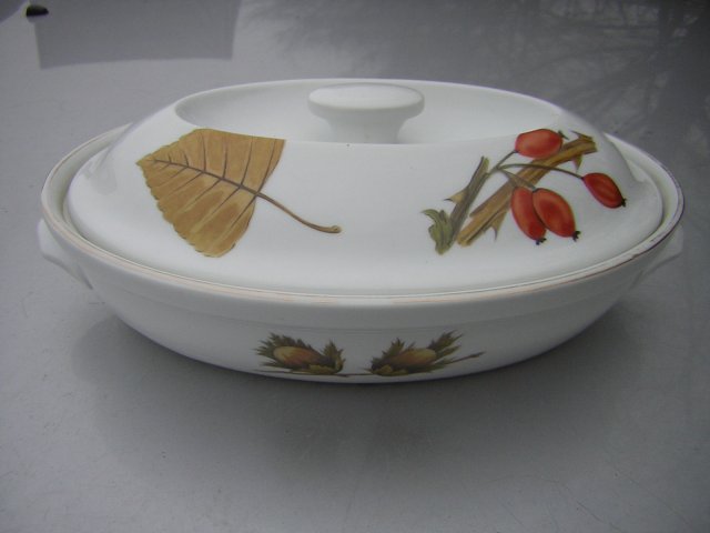 Royal Worcester porcelain naczynie do zapiekania size 3
