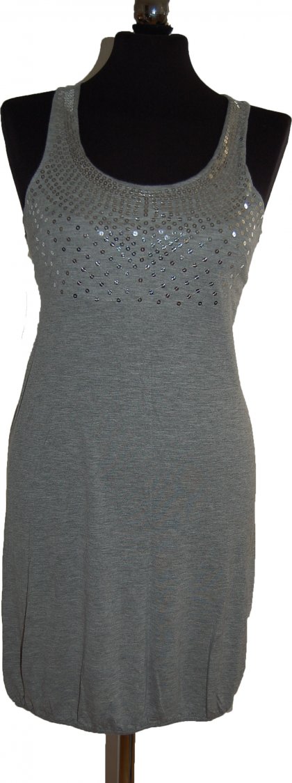 Szara sukienka H&M