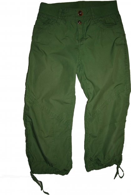 Soczy�cie zielone spodnie H&M Divided