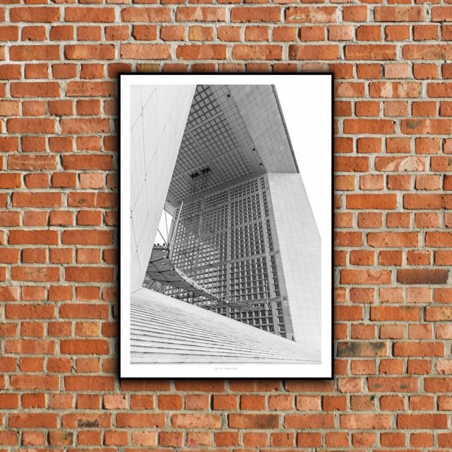 Plakat 100x70 cm - Architektura - Paryż Łuk_04