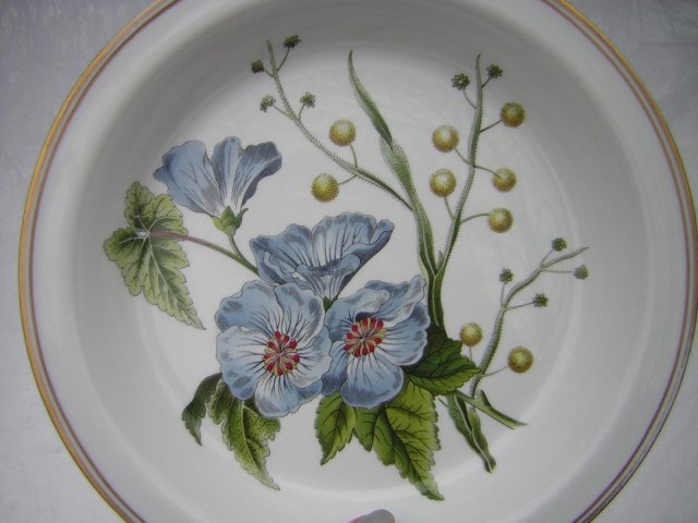 spode "lida & acacia " stafford flowers   rarytas bardzo duży 27 cm efektowny  użytkowy porcelanowy do zapiekania i  podawania na stół