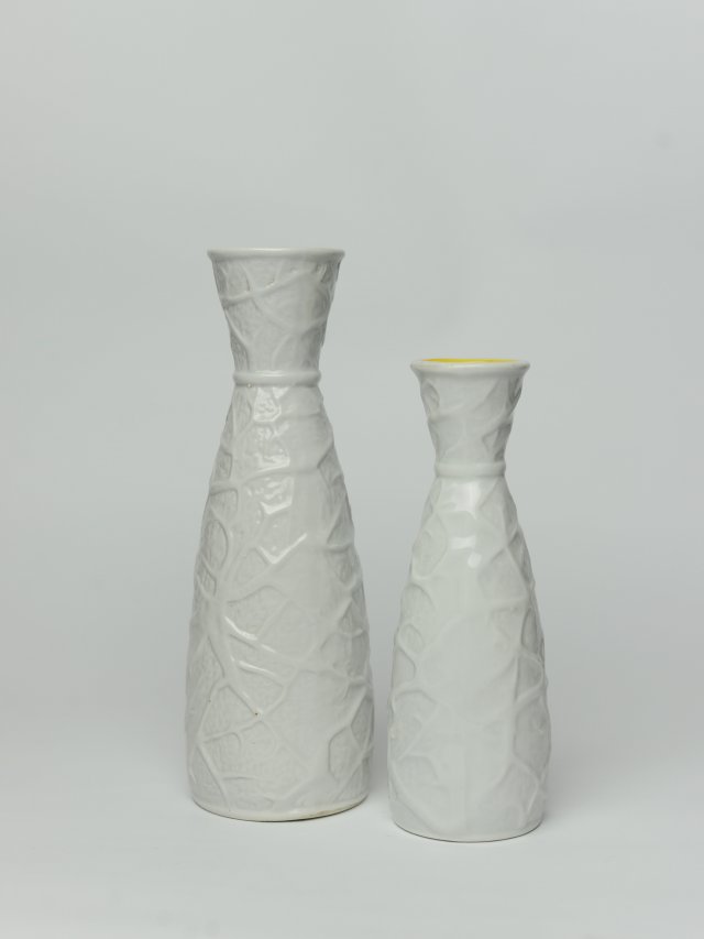 Dwa porcelanowe wazoniki Orben, Knabe & Co. Porzellanfabrik Niemcy