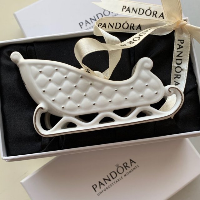 Pandora ornament ❀ڿڰۣ❀ Porcelanowe sanie#8