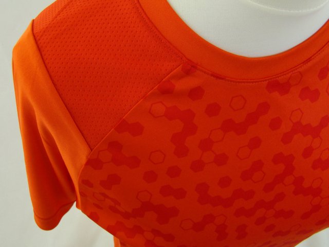 koszulka unisex pomarańczowa sportowa H&M