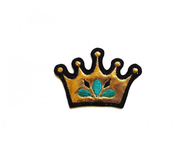Naszywka Metallic Crown