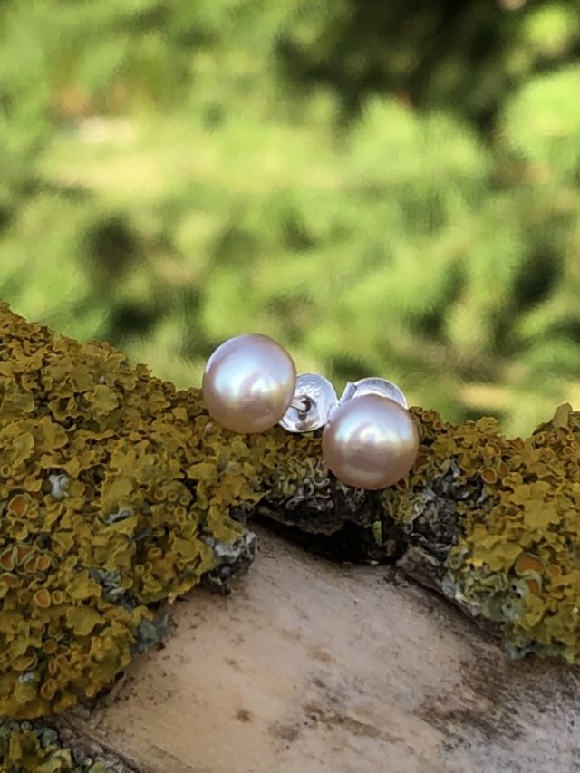 Kolczyki z prawdziwymi perłami