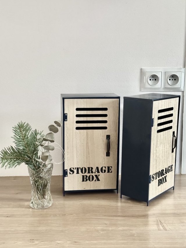Industrialne loftowe pudełka storage box