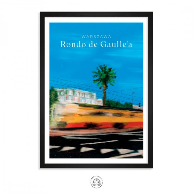 Rondo de Gaulle'a - PLAKAT (40x50)