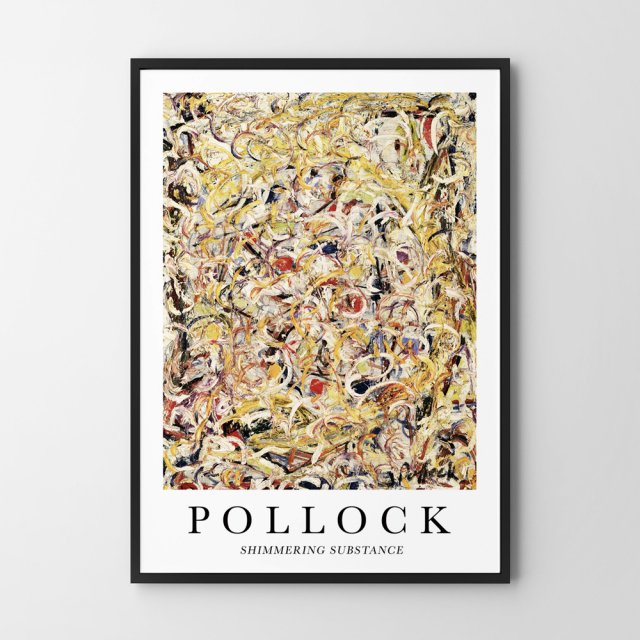 Plakat Pollock Shimmering Substance - format 30x40 cm