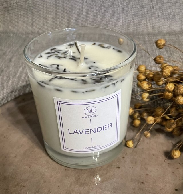Świeca sojowa Lavender - Lawenda