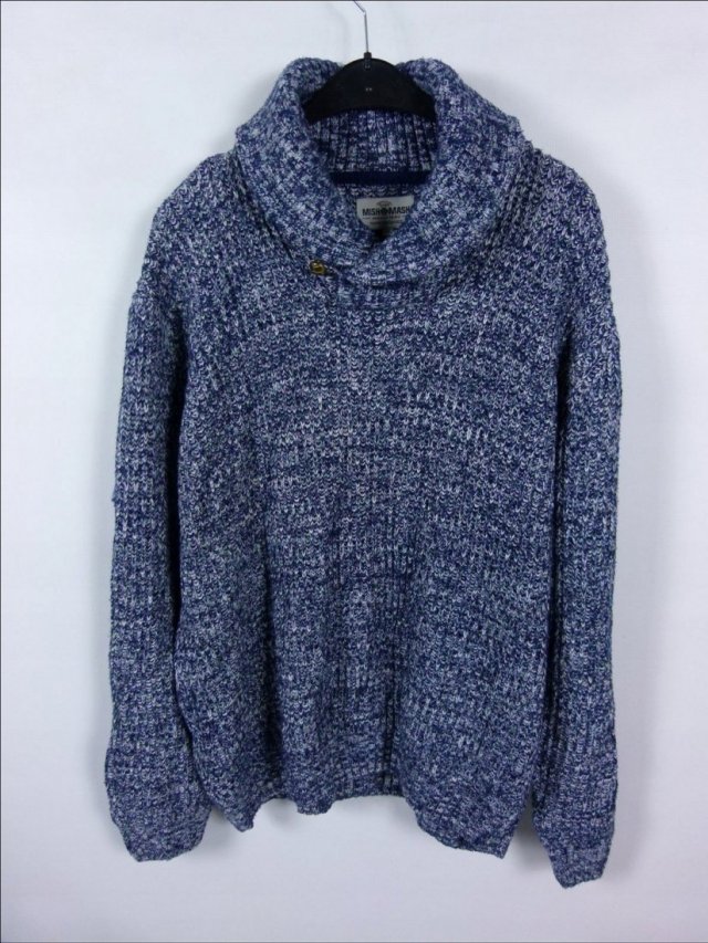 Mish Mash męski sweter akryl melanż / XL