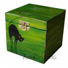 Kocie Pudełko Zielone