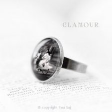Glamour, romantyczny pierścionek