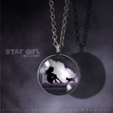 Star Girl i Pełnia Księżyca - naszyjnik simple 3