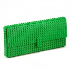Zielona torebka kopertówka z klocków LEGO®