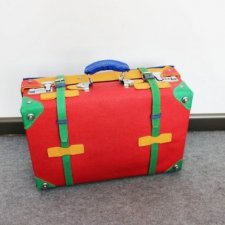 Kolorowa walizka