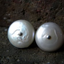 pulchna perła -kolczyki