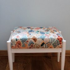 Krzesło, taboret vintage "PatchfLOVER"