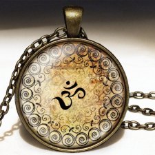 Mantra - duży medalion z łańcuszkiem - Egginegg