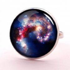Nebula - pierścionek regulowany - Egginegg