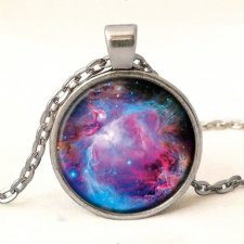 Nebula - medalion z łańcuszkiem - Egginegg