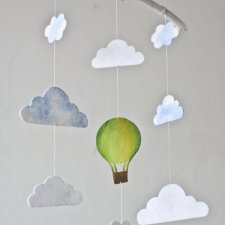 Singin In The Rain / hot air balloon / green