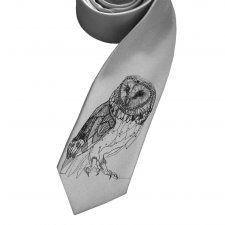 Krawat z sową