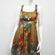 M/L West Village Asymetryczna sukienka bloom