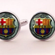 FC Barcelona - spinki do mankietów - Egginegg