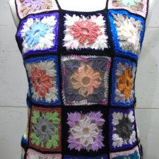 Kamizela patchwork