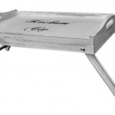 Taca -  stolik do łóżka - pod laptopa drewniana dla Babci i Dziadka