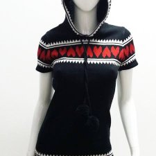 XS Wzory i pomopny sweter