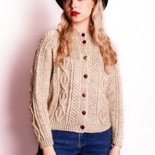 Hand knitted wool S/M